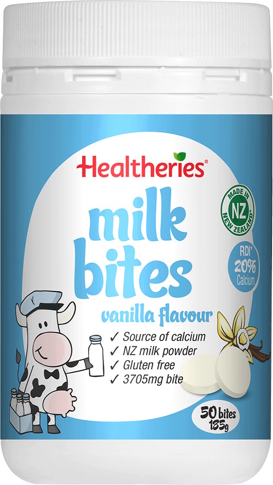 Milk Bites Vanilla - Healtheries Calcium Supplement Kids & Family Snack Healtheries