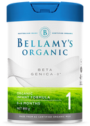 Bellamy’s Organic Beta Genica-8 Step 1 Infant Formula 0 - 6 Months 800g Bellamy's Organic