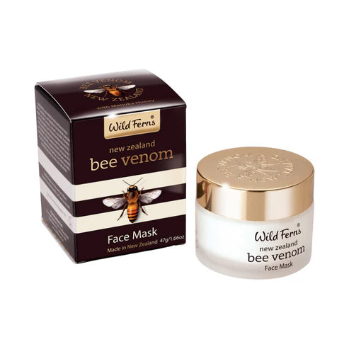 Bee Venom Face Mask – Radiant Skin Plumping Facial Mask with Green Tea & Royal Jelly Wild Fern