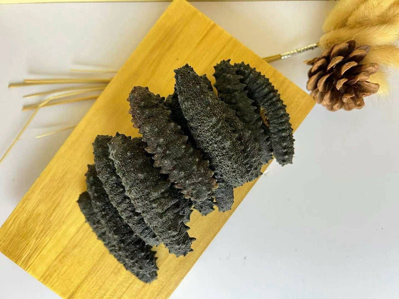 Black Sea Cucumber - Premium Wild Spiked Seafood | North Atlantic High Protein Joyce