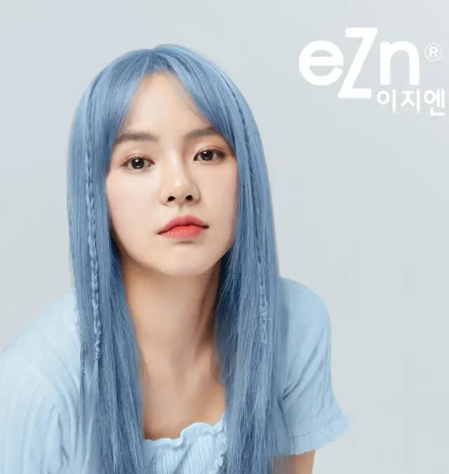eZn Pudding Hair Color Cream Santorini Ash Blue DIY Kit EXP:5/23 - XDaySale