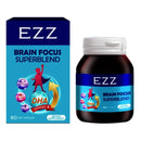 EZZ BRAIN FOCUS SUPERBLEND 60 Capsules EXP: 01/2025 EZZ