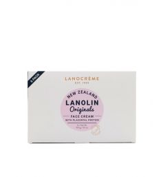 A box of Lanolin Original face cream with placental protein.