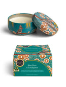 Koh Living Aboriginal Scented Blue Gum Eucalyptus Candle Tin 170g Koh Living