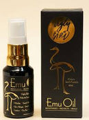 a bottle of Emu Oil and its packaging.