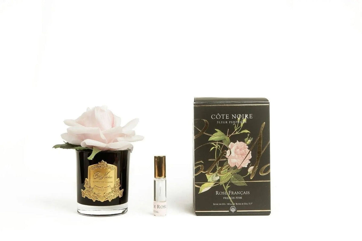 Cote Noire Perfumed Natural Touch Single Rose - Black - French Pink - Gmrb06 Cote Noire