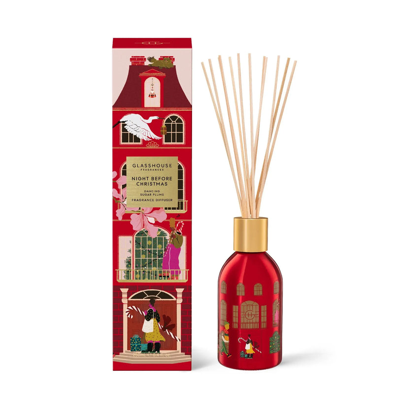 Glasshouse Fragrances Night Before Christmas 250ml Diffuser - XDaySale