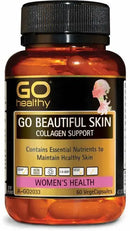 GO Healthy Beautiful Skin Collagen Support 60 Caps EXP : 07/2025 - XDaySale