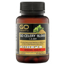 GO Healthy Celery 16000mg 60 Vege Capsules EXP: 07/2025 - XDaySale