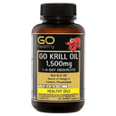 Go Healthy Krill Oil 1500mg 60 Capsules EXP:08/2025 - XDaySale