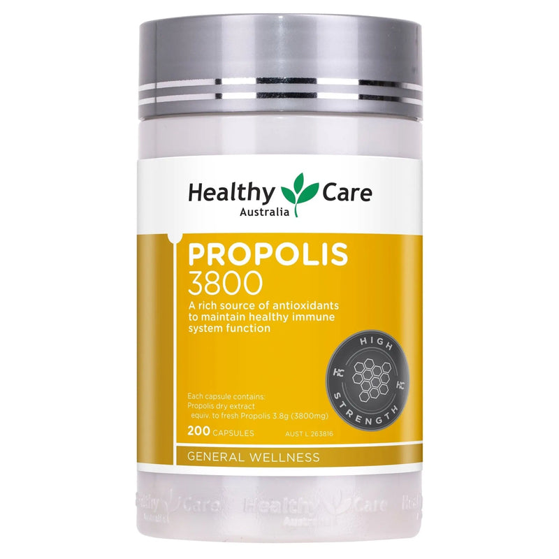 Healthy Care Propolis 3800 200 Capsules EXP: 04/2026 - XDaySale