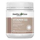Healthy Care Vitamin D3 1000IU 500 Capsules EXP:07/2026 - XDaySale