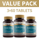 Herbs of Gold Biotin 3mg 60 Tablets *3 Herbs of gold