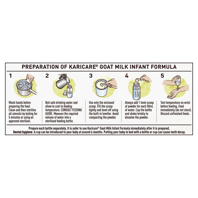 Karicare Goat Stage 1 Infant Formula From Birth to 6 Months 900g EXP: 09/23 - XDaySale