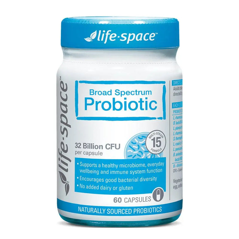 Life Space Broad Spectrum Probiotic 32 Billion 60 Caps EXP: 07/2025 - XDaySale