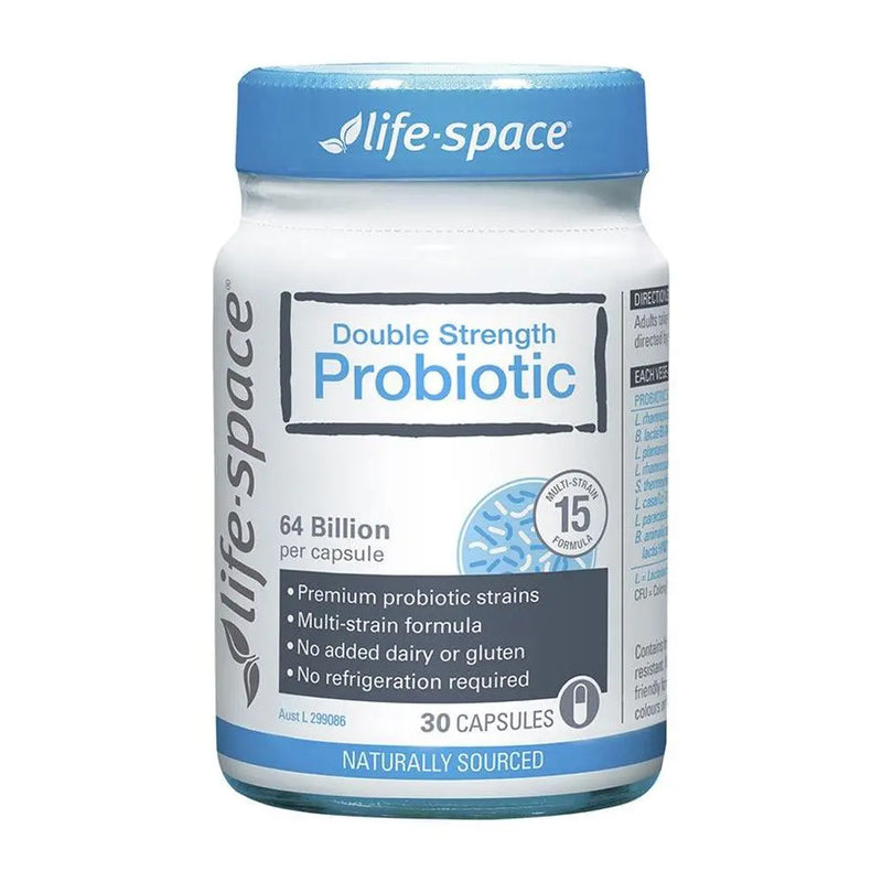Life Space Double Strength Probiotic 30 Capsules EXP: 03/2025 - XDaySale