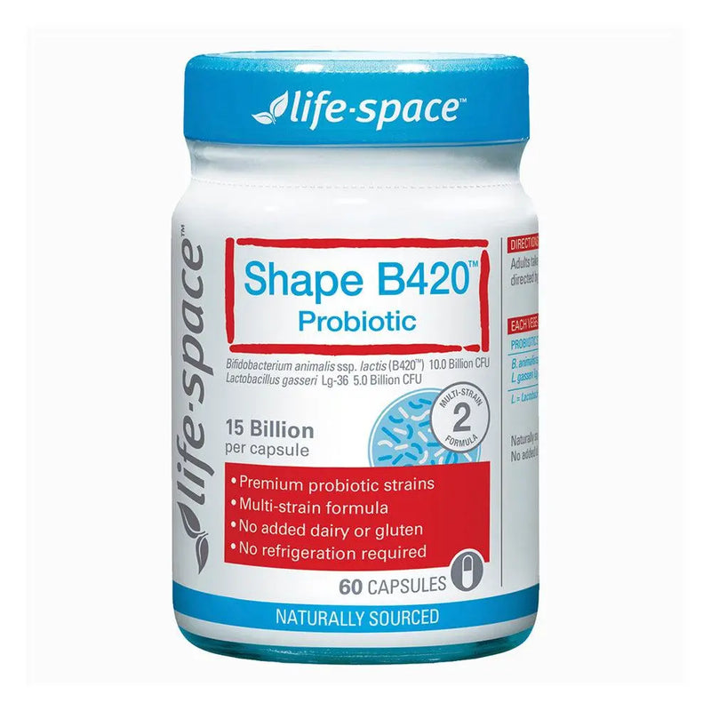 Life Space Shape B420 Probiotic 60 Capsules EXP: 10/2025 - XDaySale
