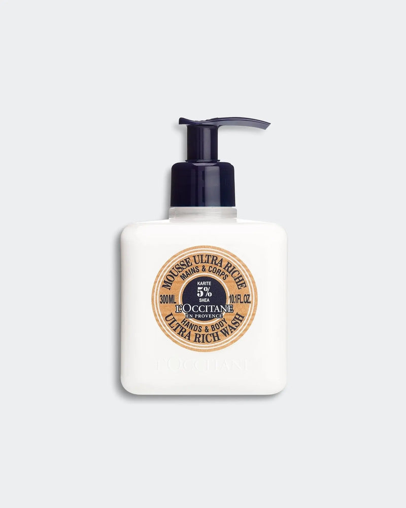 L'Occitane Shea Butter Hand And Body Wash 300ML - XDaySale