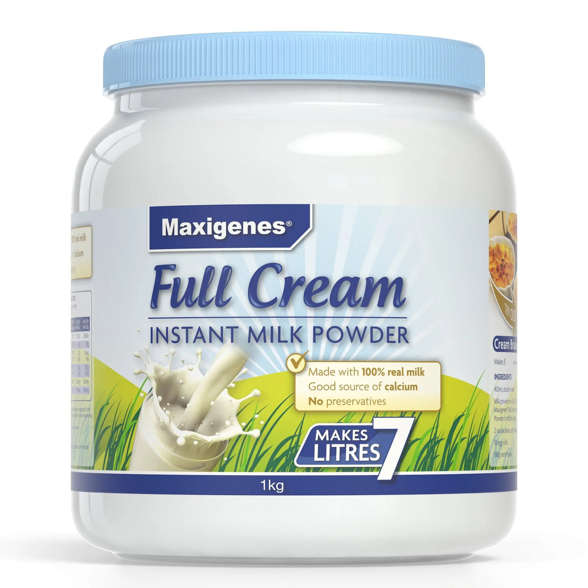 Maxigenes Full Cream Instant Milk Powder 1kg - XDaySale