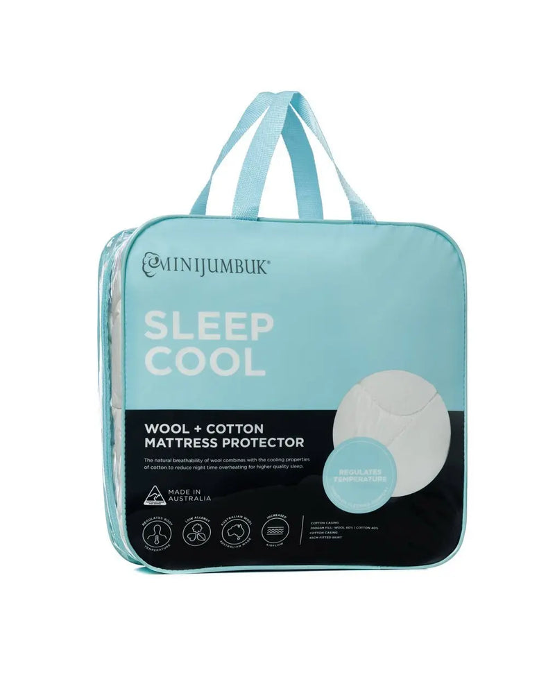 MiniJumbuk Sleep Cool Mattress Protector - XDaySale