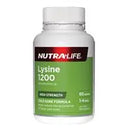 Nutra-Life L-Lysine 1200mg 60 Tablets EXP：08/2026 - XDaySale