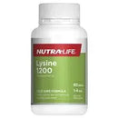 Nutra-Life L-Lysine 1200mg 60 Tablets EXP：08/2026 - XDaySale