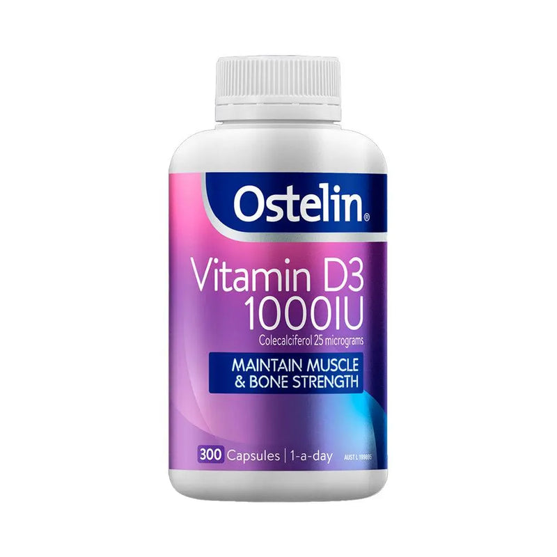 Ostelin Vitamin D3 1000IU Vitamin D 300 Capsules exp: 05/2025 - XDaySale