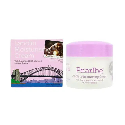 Pearlbe Lanolin Cream Grape seed Harbour Bridge 100g Exp: 03/2026 - XDaySale