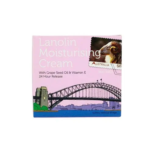 Pearlbe Lanolin Cream Grape seed Harbour Bridge 100g Exp: 03/2026 - XDaySale
