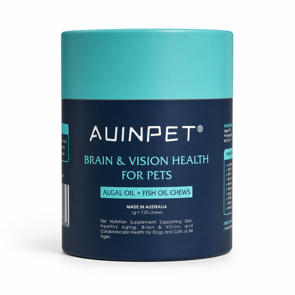 BRAIN & VISION HEALTH For Pets - Algal Oil + Fish Oil Chews XDaySale