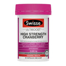 Swisse Ultiboost High Strength Cranberry 30 Capsules EXP: 08/2025 - XDaySale