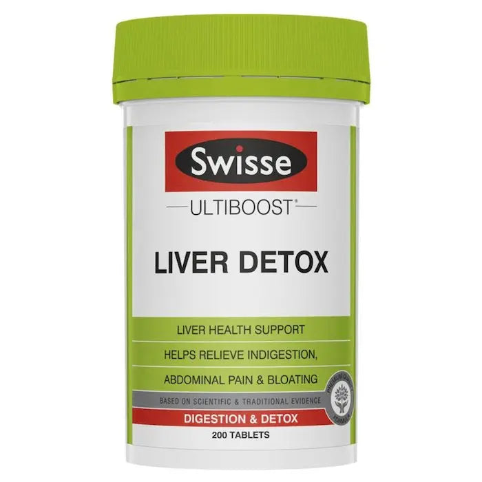 Swisse Ultiboost Liver Detox 200 Tablets EXP: 08/2026 - XDaySale