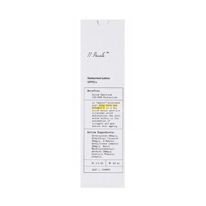 Unichi 11 Pearls Sunscreen Lotion SPF 50+ 60 ml EXP: 02/2025 - XDaySale