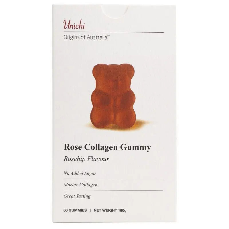 Unichi Rosehip Collagen Gummy 60 Gummies EXP:12/2023 - XDaySale