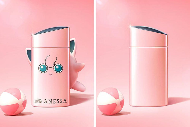 Shiseido Anessa Perfect UV Sunscreen Skincare Milk 60ml - Pokémon Jigglypuff Edition - XDaySale