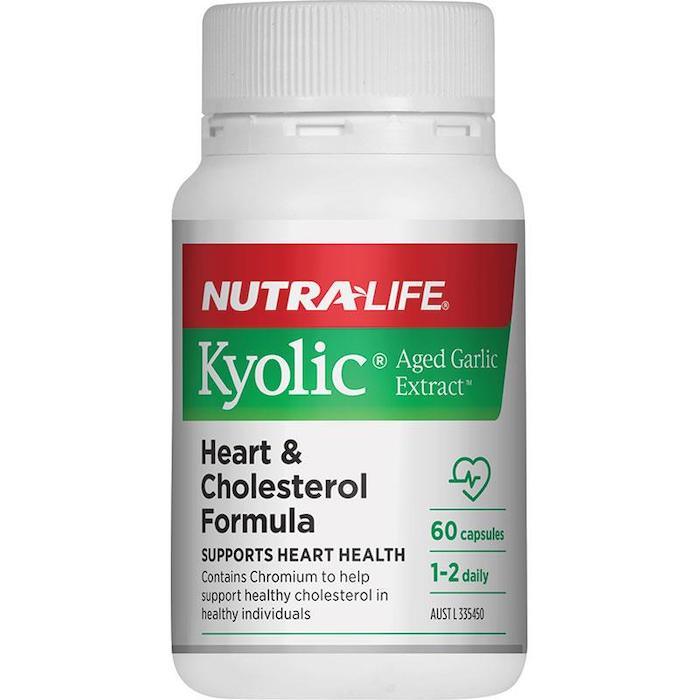 Nutra-Life Kyolic Aged Garlic Extract Heart & Cholesterol Formula - XDaySale